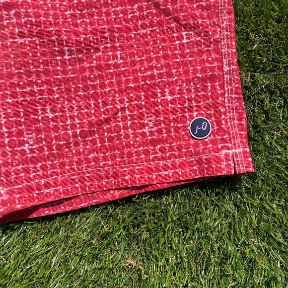 johnnie-O Red Board Shorts, Boys Size 12 - Picture 2 of 6